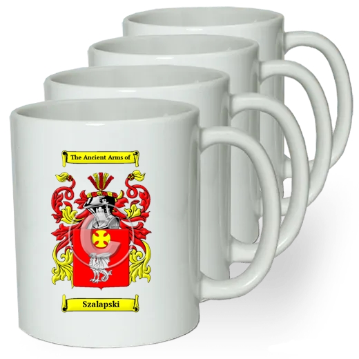 Szalapski Coffee mugs (set of four)