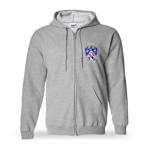 Tottherege Unisex Coat of Arms Zip Sweatshirt