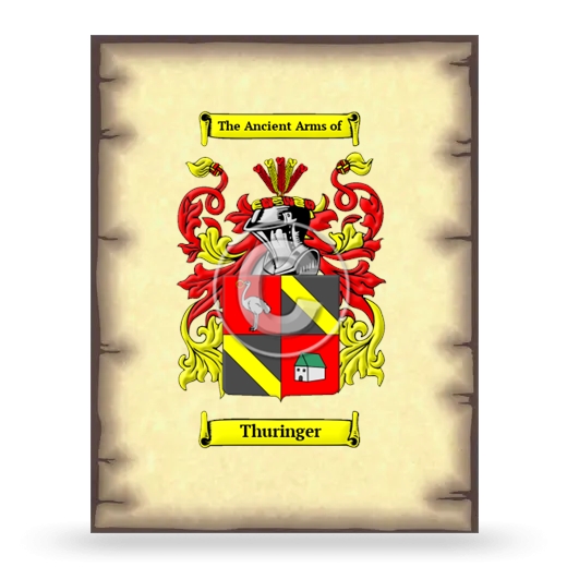 Thuringer Coat of Arms Print