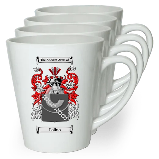 Folino Set of 4 Latte Mugs