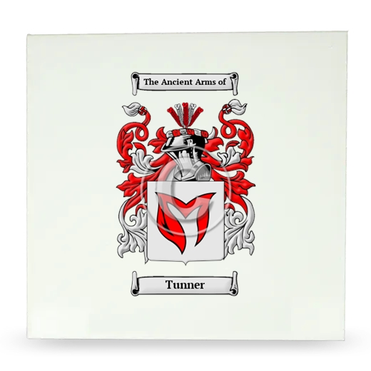 Tunner Large Ceramic Tile with Coat of Arms