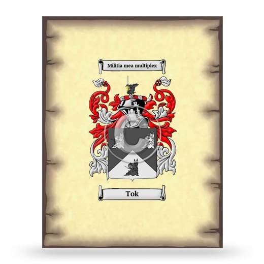 Tok Coat of Arms Print