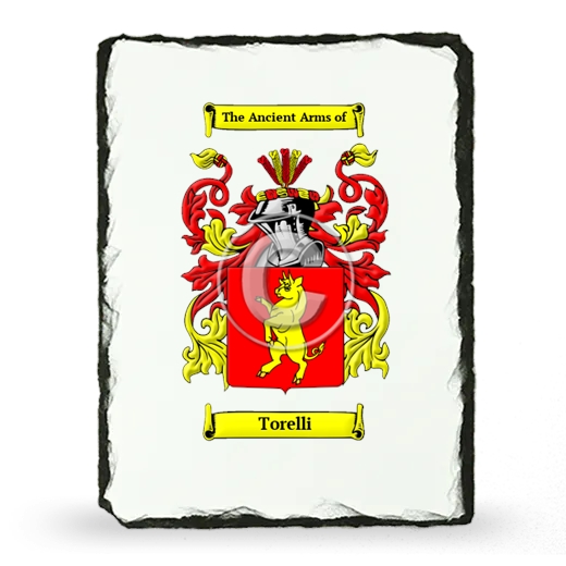 Torelli Coat of Arms Slate