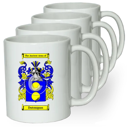 Dutouquas Coffee mugs (set of four)