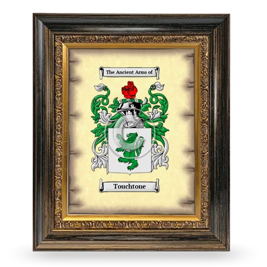 Touchtone Coat of Arms Framed - Heirloom