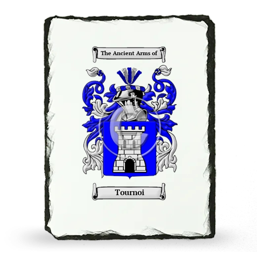 Tournoi Coat of Arms Slate