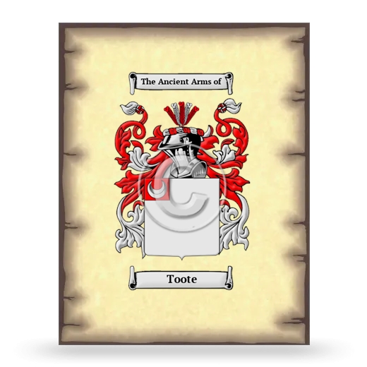Toote Coat of Arms Print