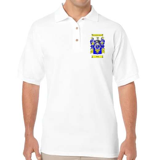 Tuvy Coat of Arms Golf Shirt