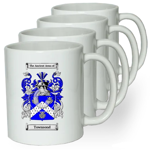 Townsond Coffee mugs (set of four)