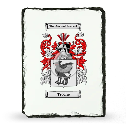 Troche Coat of Arms Slate