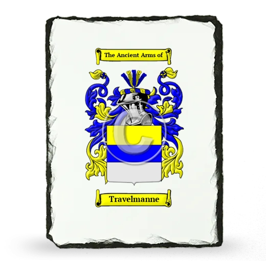 Travelmanne Coat of Arms Slate