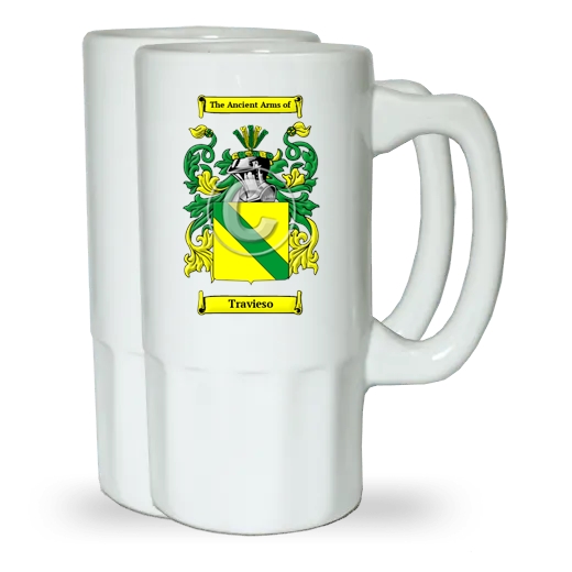 Travieso Pair of Beer Steins