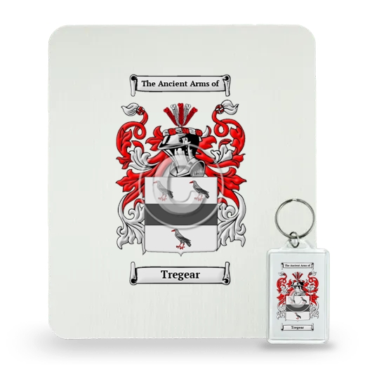 Tregear Mouse Pad and Keychain Combo Package