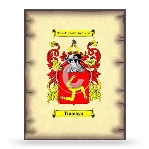 Tramayn Coat of Arms Print