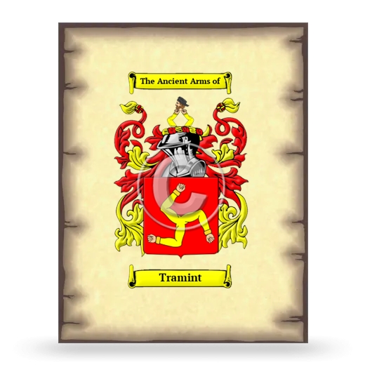 Tramint Coat of Arms Print