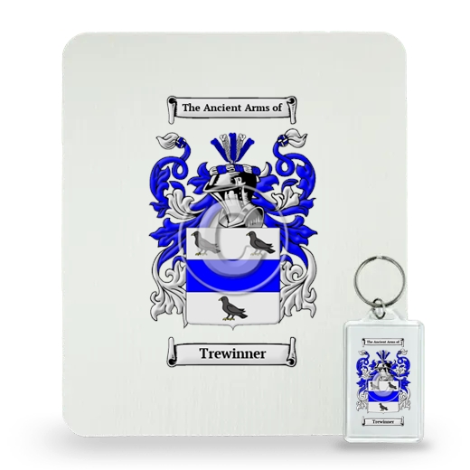 Trewinner Mouse Pad and Keychain Combo Package