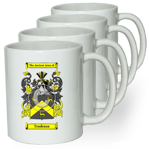 Trudeaux Coffee mugs (set of four)