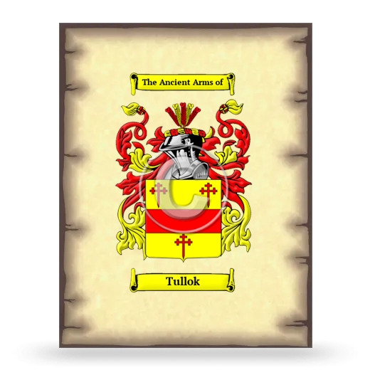 Tullok Coat of Arms Print