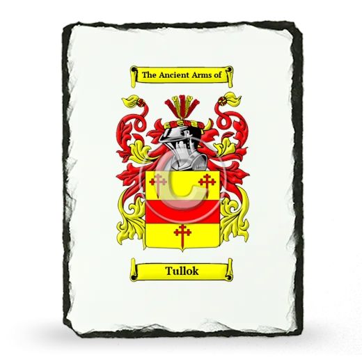 Tullok Coat of Arms Slate