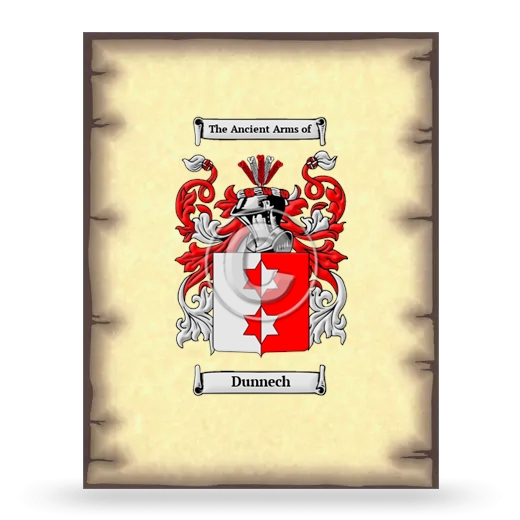 Dunnech Coat of Arms Print