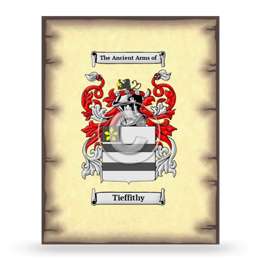 Tieffithy Coat of Arms Print