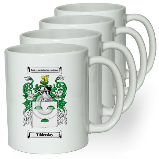 Tilderslay Coffee mugs (set of four)