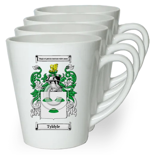 Tyldyle Set of 4 Latte Mugs