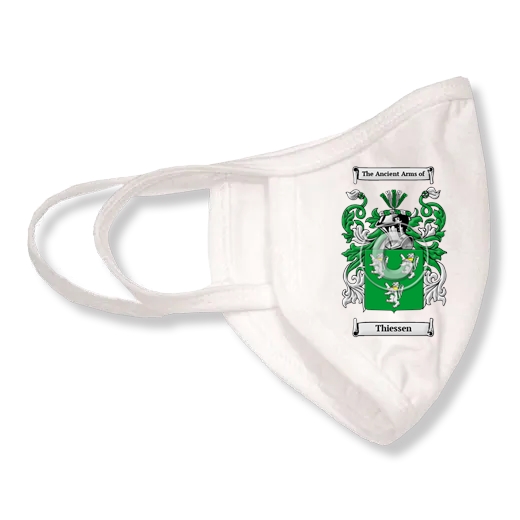 Thiessen Coat of Arms Face Mask