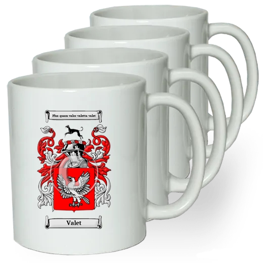 Valet Coffee mugs (set of four)