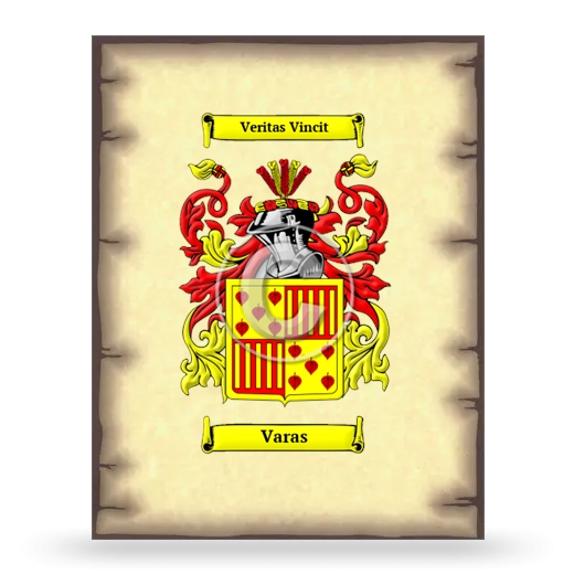 Varas Coat of Arms Print