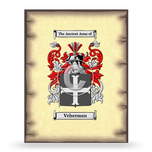 Velserman Coat of Arms Print