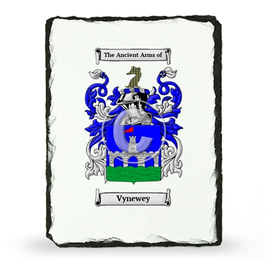 Vynewey Coat of Arms Slate