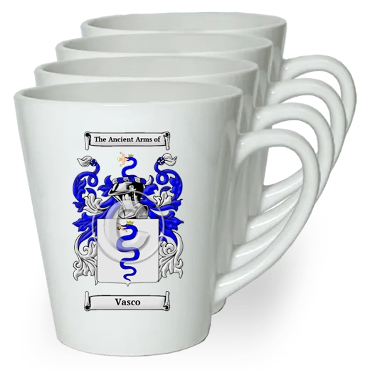 Vasco Set of 4 Latte Mugs