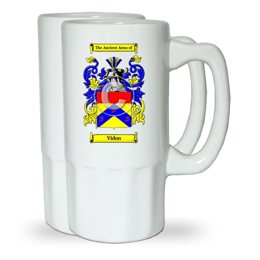 Vidon Pair of Beer Steins