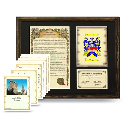 Vyvyan Framed History And Complete History- Brown