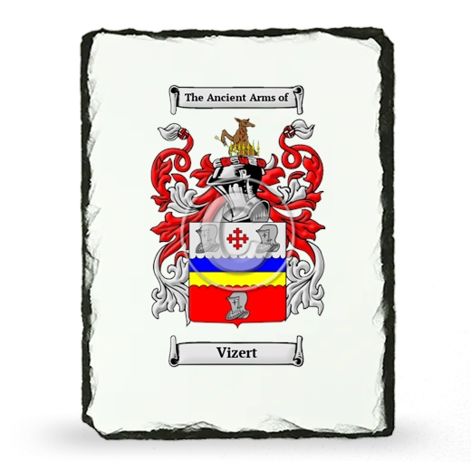 Vizert Coat of Arms Slate