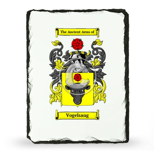 Vogelsang Coat of Arms Slate