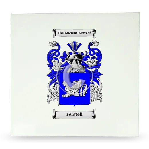 Ferstell Large Ceramic Tile with Coat of Arms