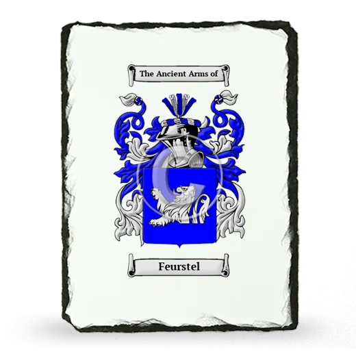 Feurstel Coat of Arms Slate