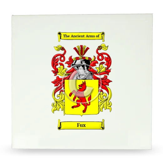 Fux Large Ceramic Tile with Coat of Arms