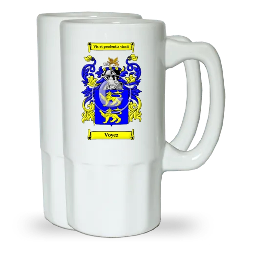 Voyez Pair of Beer Steins