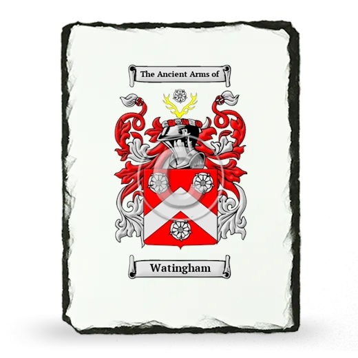 Watingham Coat of Arms Slate