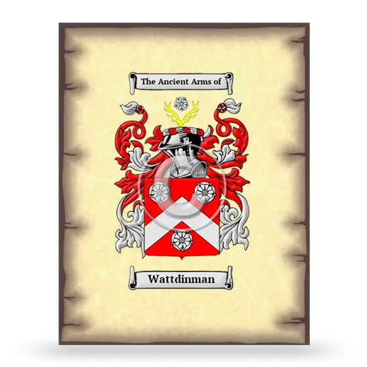 Wattdinman Coat of Arms Print