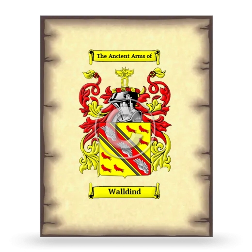 Walldind Coat of Arms Print