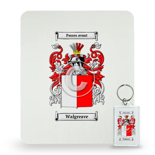 Walgreave Mouse Pad and Keychain Combo Package