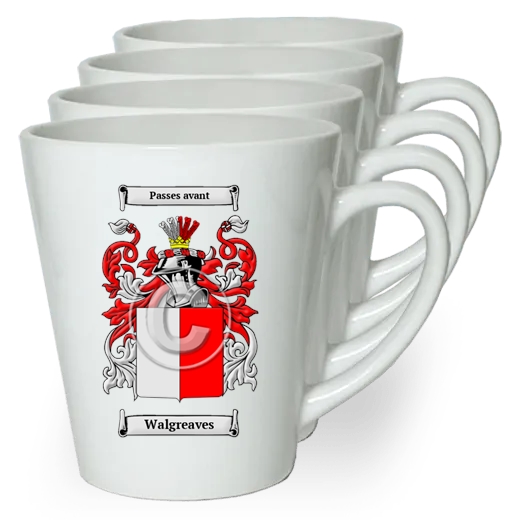 Walgreaves Set of 4 Latte Mugs