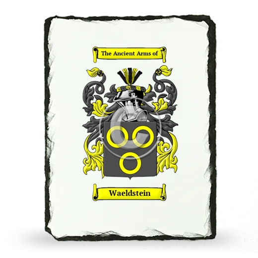 Waeldstein Coat of Arms Slate