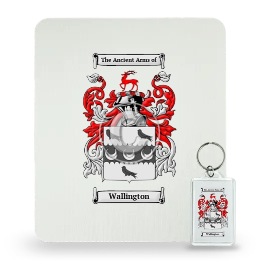 Wallington Mouse Pad and Keychain Combo Package