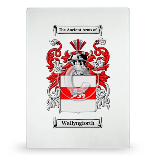 Wallyngforth Glass Cutting Board