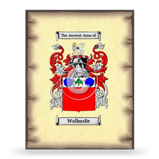 Wallmslie Coat of Arms Print